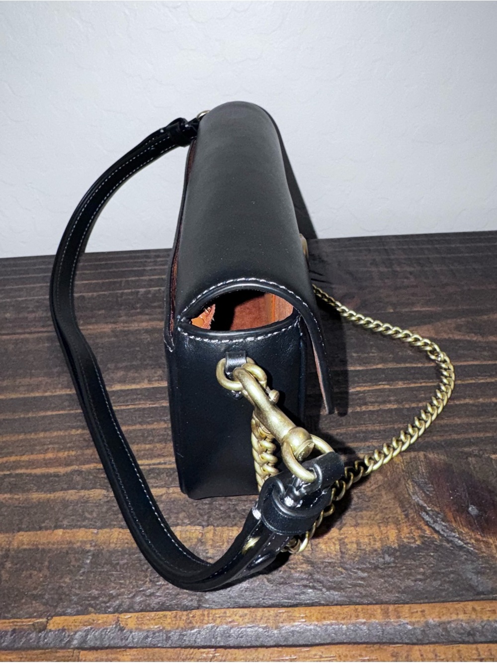 Coach Brook Flap Chain Bag - Picture 4 of 10